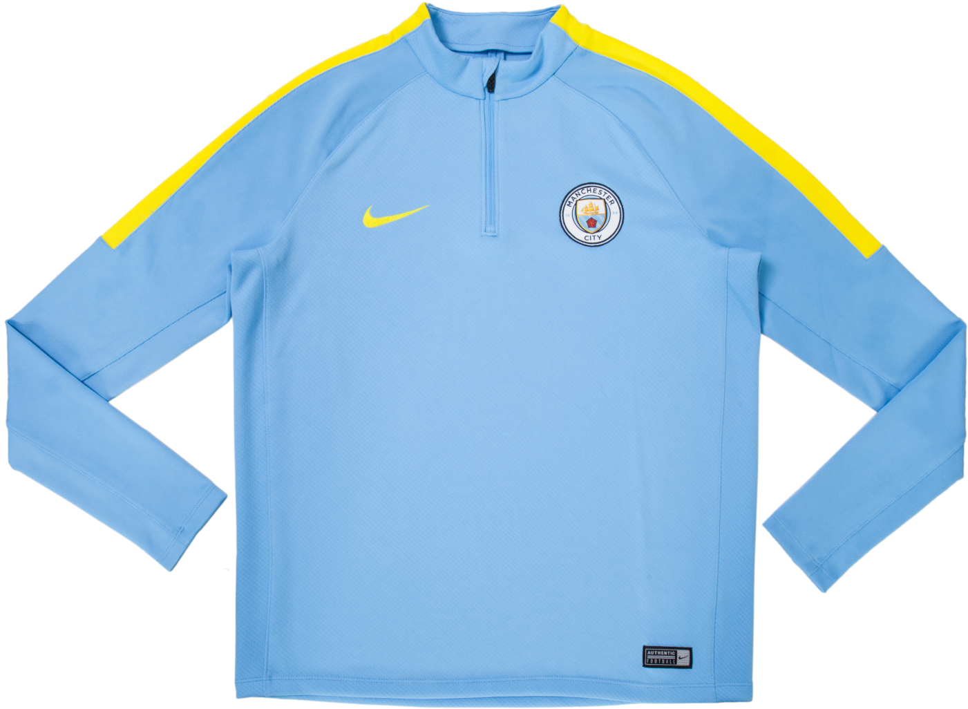 Manchester City Sqd Drill Top - Shirt (1600x1600), Png Download
