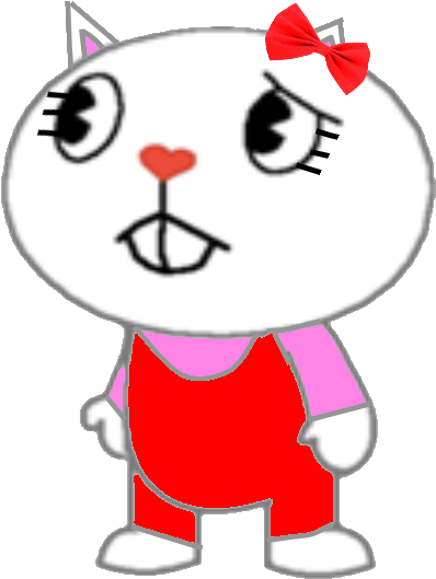 Hellokitty Htf - Happy Tree Friends Hello Kitty (800x600), Png Download