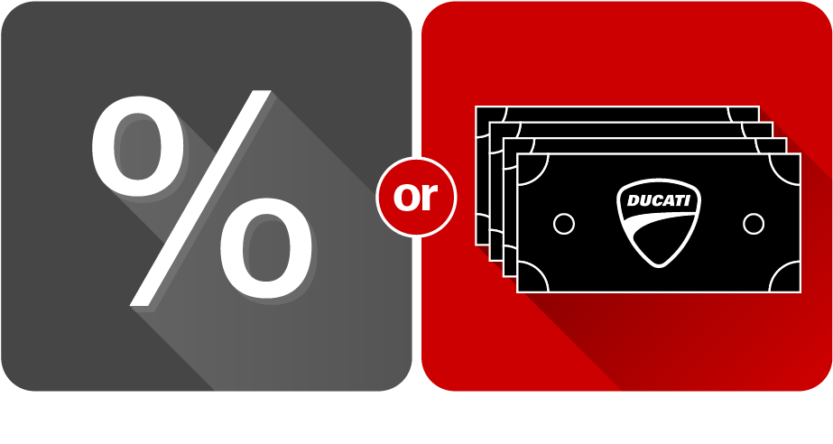 0% Financing On 2016 Ducati Models - Graphic Design (1000x500), Png Download