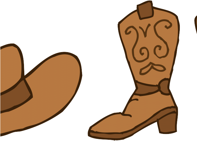 Cowboy Boots Clip Art (640x480), Png Download