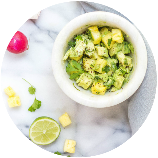 How To Lose Weight Fast - Avocado (550x550), Png Download