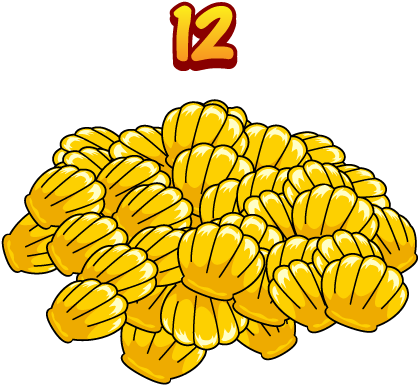 12 Clams Givingtree - Common Zinnia (420x420), Png Download