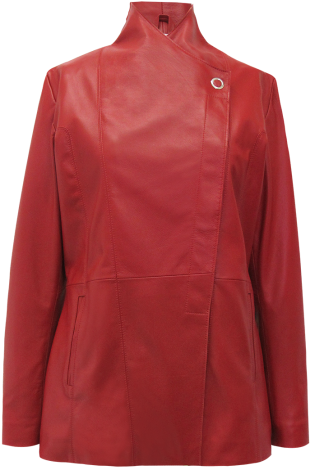 154 - Leather Jacket (360x508), Png Download
