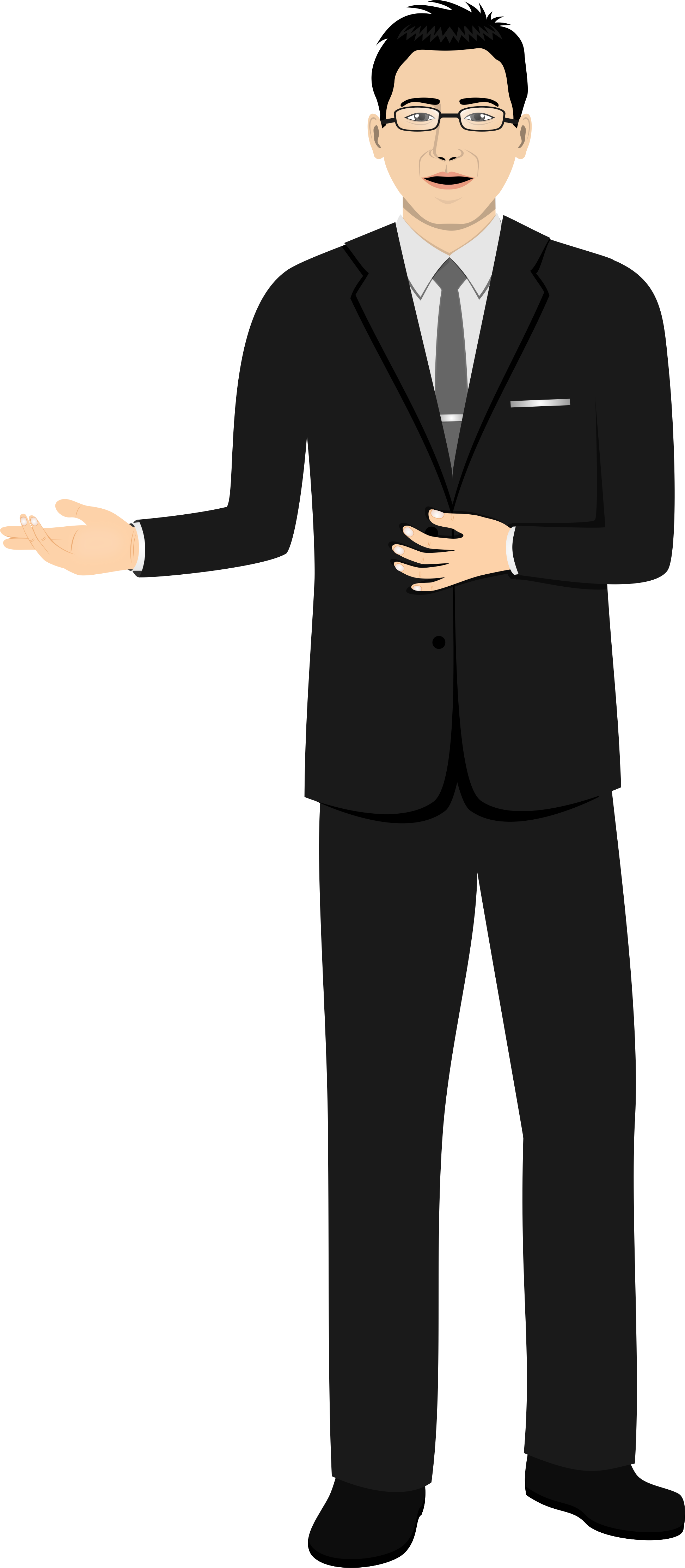 Swaraatech Here - Tuxedo (1943x4442), Png Download
