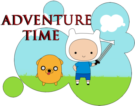 Cartoon, Adventure Time, And Finn The Human Image - Jake The Dog And Finn The Human (500x403), Png Download
