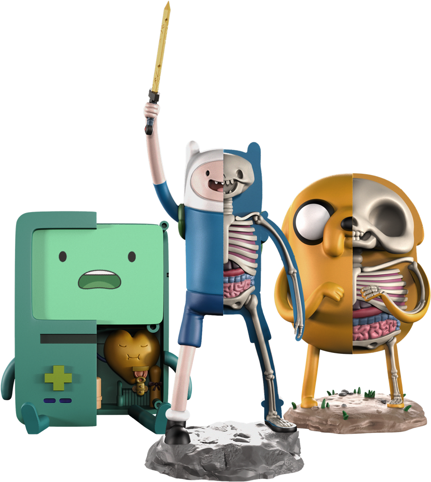 Cartoon Network's Adventure Time X Mighty Jaxx Xxray - Mighty Jaxx Adventure Time (768x768), Png Download