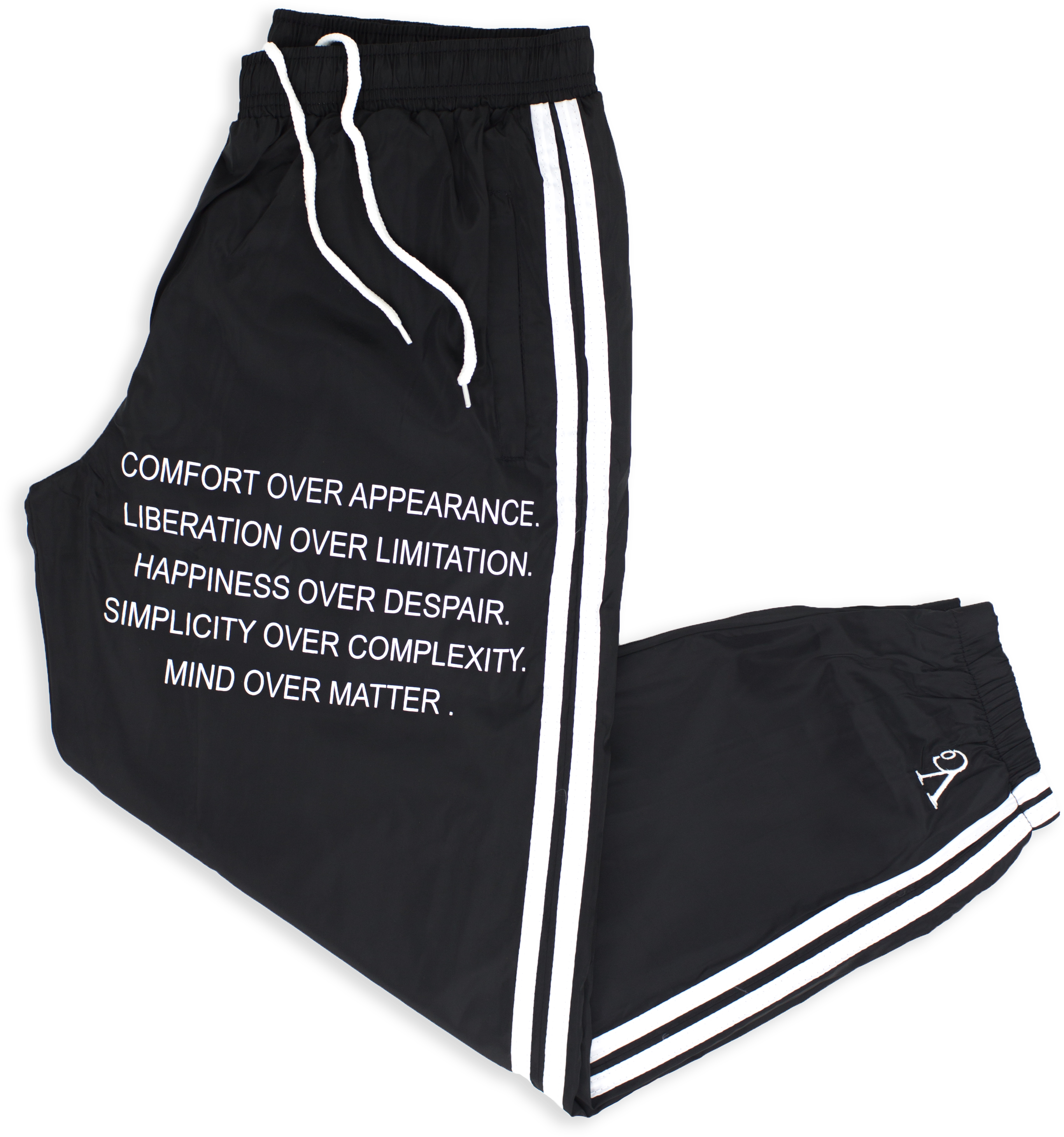 Men C/o Erron Vercetti Comfort Over Appearance Black - Trousers (3642x3642), Png Download