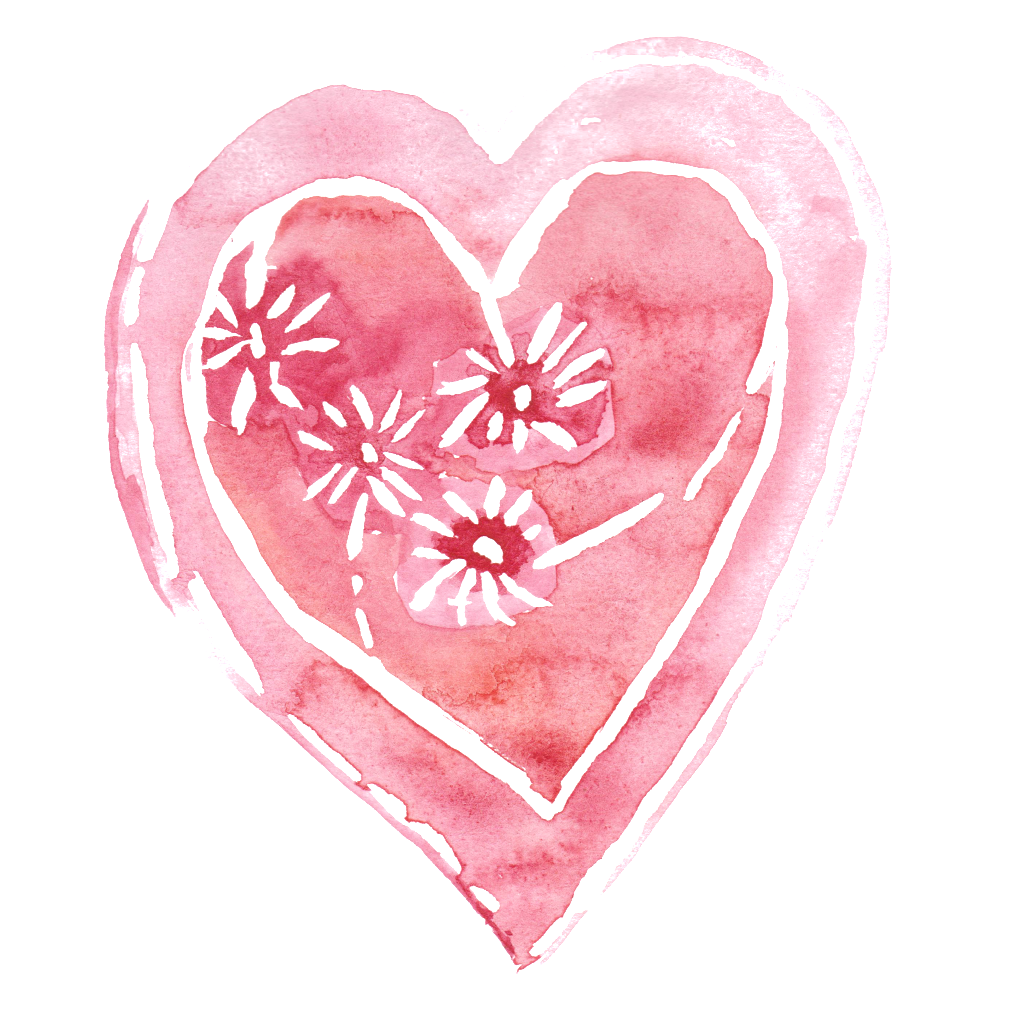 Love Flower Box Transparent Decorative - Heart (1024x1010), Png Download