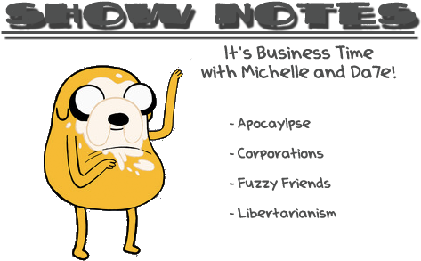 Jake Thaws Mysterious Zombie-like Business Men From - Cartoon (500x330), Png Download