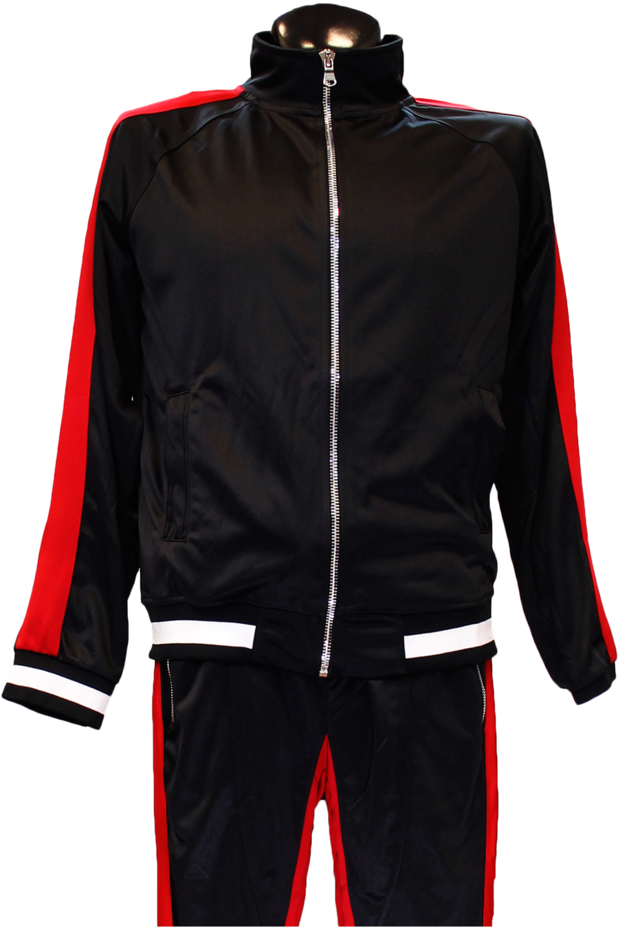 Red And Black Odd Culture Joggers/pants - Jacket (1400x1400), Png Download