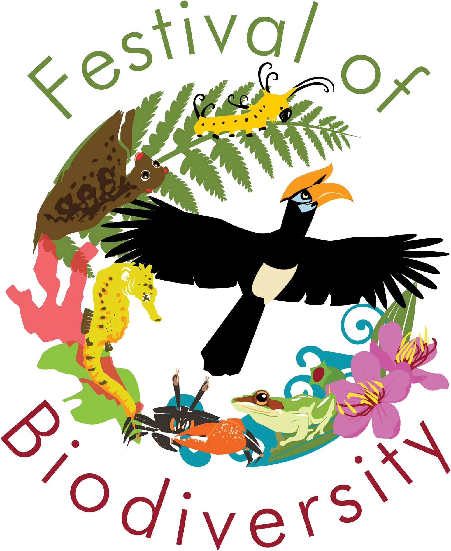 My Tweets - Festival Of Biodiversity 2018 (1971x2048), Png Download