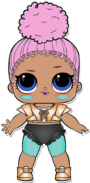3-014 Touchdown - Lol Surprise Doll Touchdown (403x550), Png Download