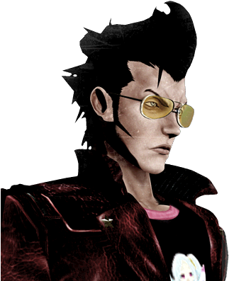 Prt Travis - Travis No More Heroes Cosplay (352x432), Png Download