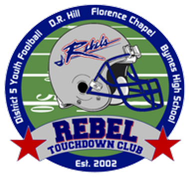 Rebel Touchdown Club - Label (400x400), Png Download