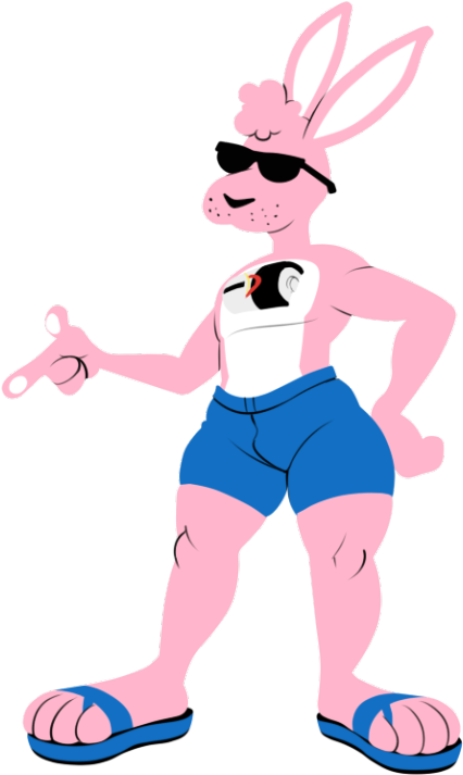 While We're On The Subject Of Anthromorphizing Brands - Energizer Bunny Fanart (463x750), Png Download