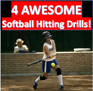 Softball Hitting Drills - Softball Bat (480x377), Png Download