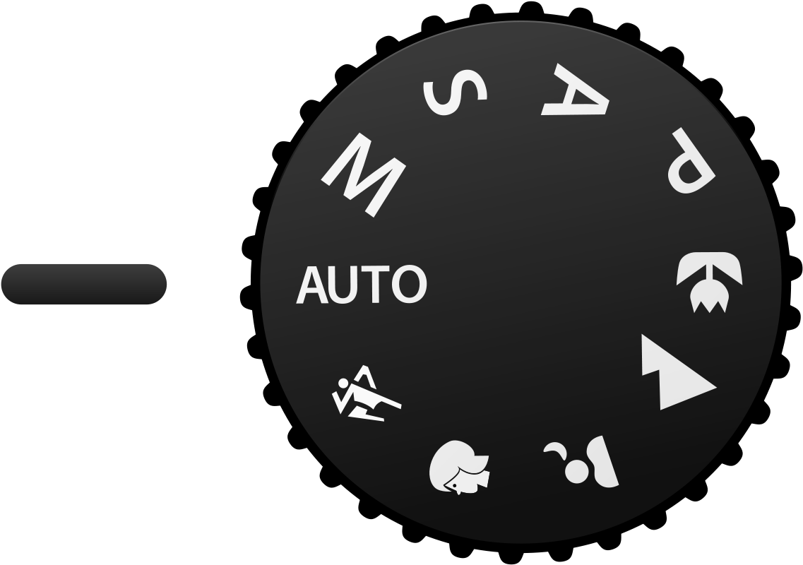 Shutter Priority Mode (1200x831), Png Download