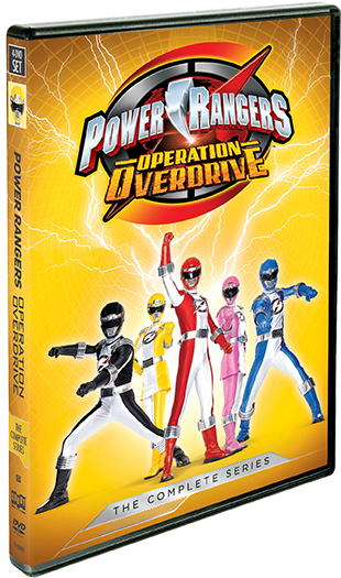 Power Rangers Operation Overdrive - Power Rangers Rpm The Complete Series Dvd (315x537), Png Download