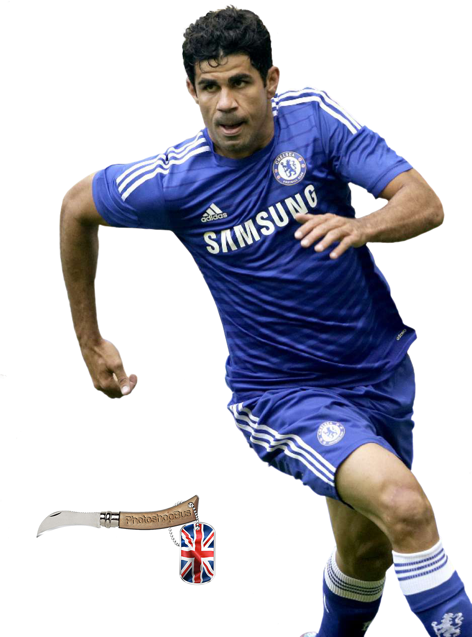 Diego Costa Chelsea 2 (939x1297), Png Download