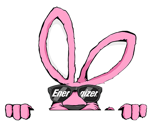 Energizer Bunny Stickers Messages Sticker-6 - Energizer Bunny (618x618), Png Download