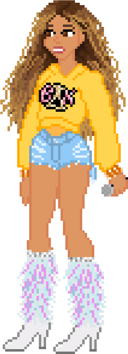 Beyoncé - Illustration (480x1200), Png Download