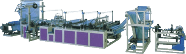 String Drawing Garbage Bag Making Machine - Máy Tạo Sợi Pp (700x700), Png Download