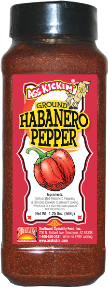 Ass Kickin' Ground Habanero Pepper - Ass Kickin Ak802 Ground Habanero Pepper (600x600), Png Download