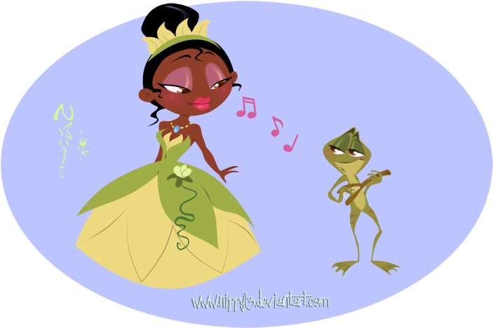 The Princess And The Frog Images The Princess And The - Disney Princess Couples (750x634), Png Download