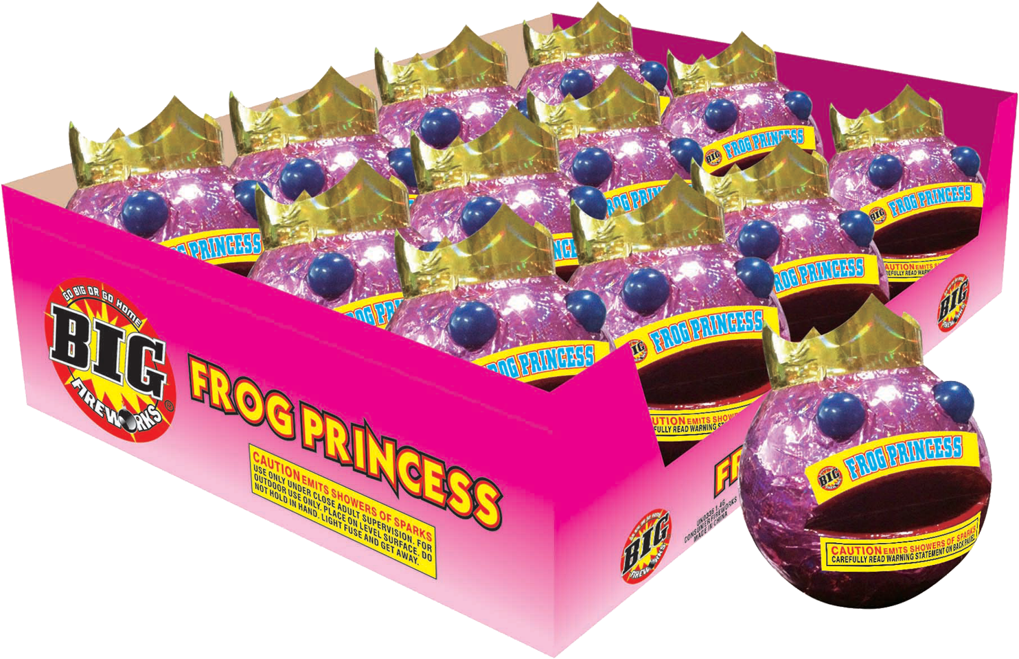 Frog Princess Firework (1667x1250), Png Download
