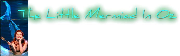 Princess And The Frog/wicked - Little Mermaid Broadway (737x225), Png Download