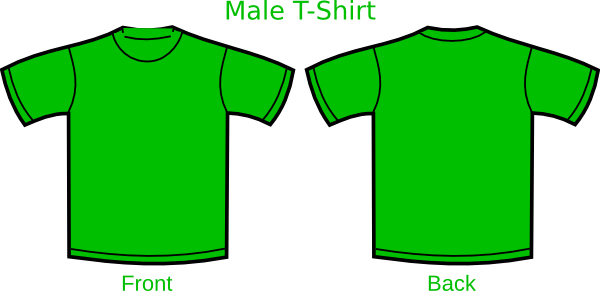 Download Neon Clipart T Shirt T Shirt Template Green Full Size Png Image Pngkit