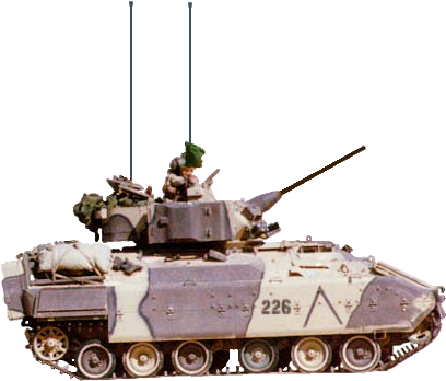 Military/ Vehicles/ Bradley - Imperial War Museum (460x400), Png Download