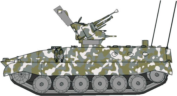 Anti Air Tank Png (800x402), Png Download