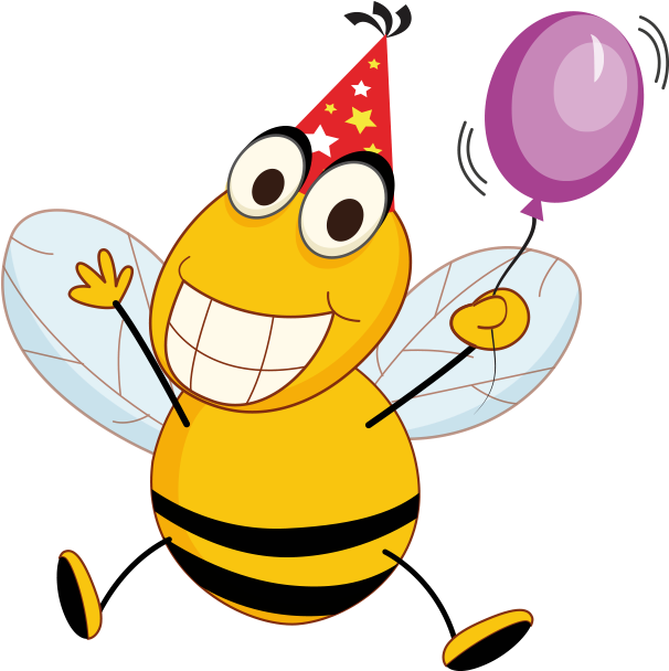 All You Have To Do Is Choose A Theme And A Venue And - Birthday Bee Clip Art (633x692), Png Download