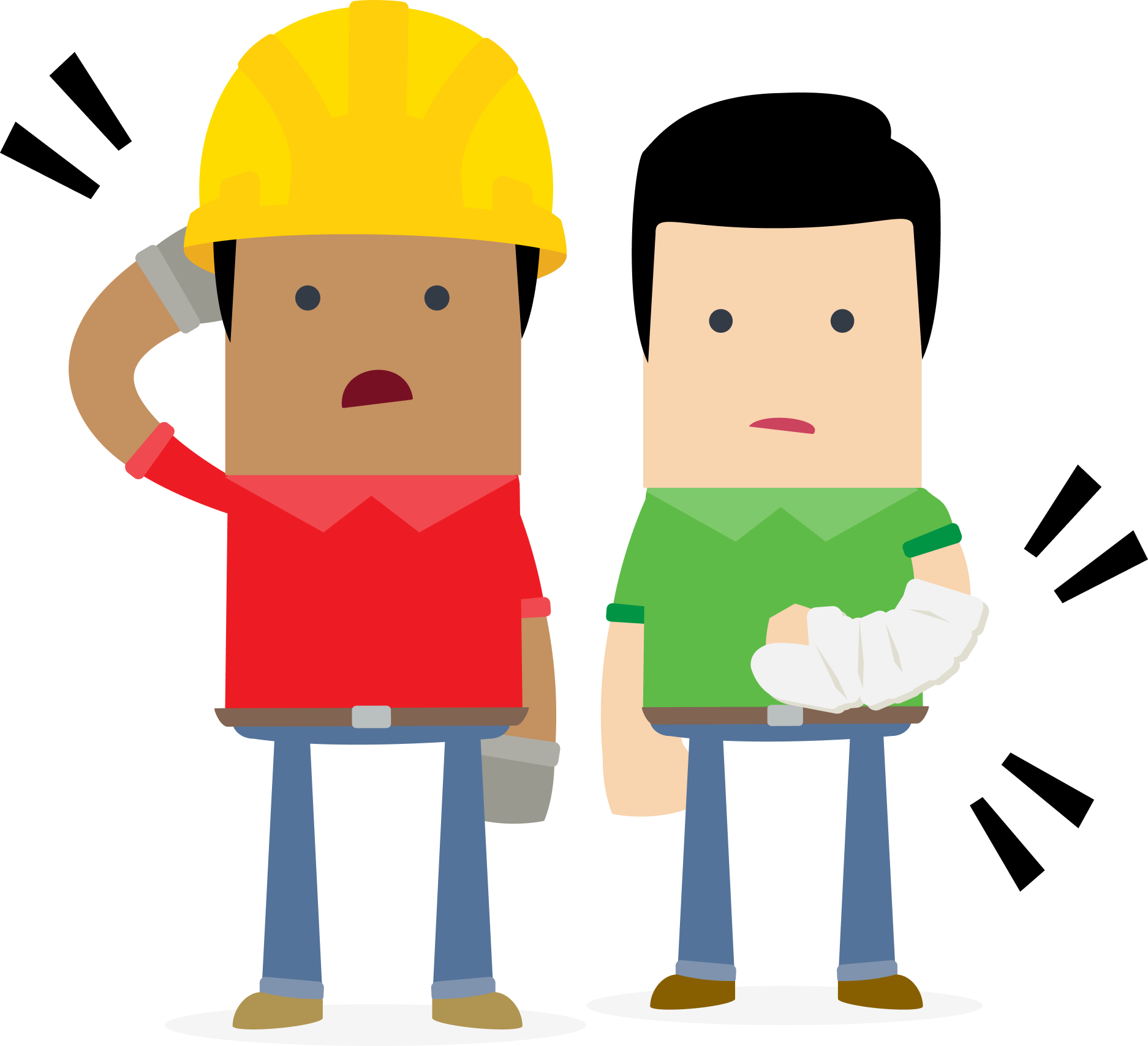 Workers' Compensation Consultation - Accidente De Trabajo Obrero (1874x1707), Png Download