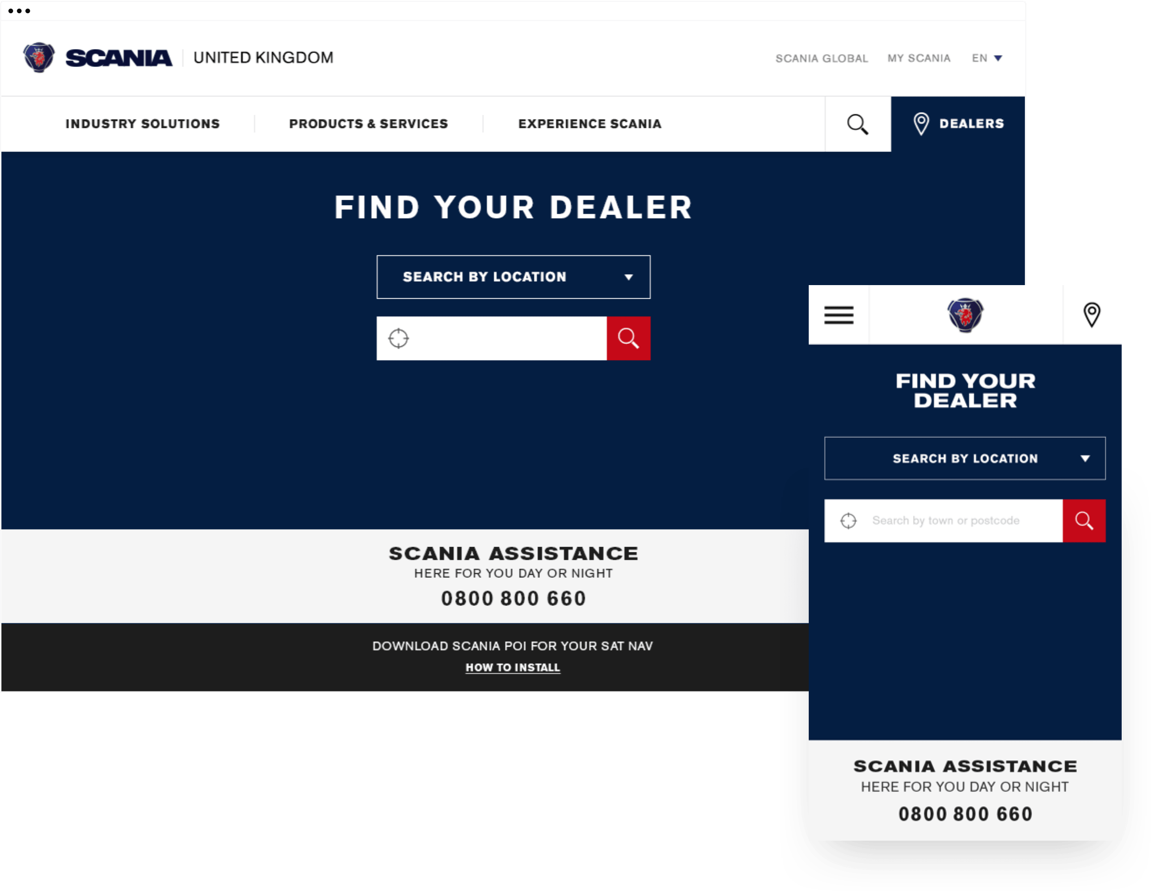 Dealer 01 Min - Scania (2354x1822), Png Download