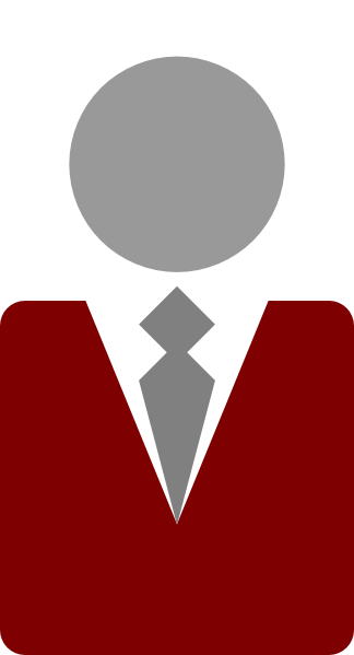 Tie Clipart Logo Png - Suit And Tie Cartoon (324x599), Png Download