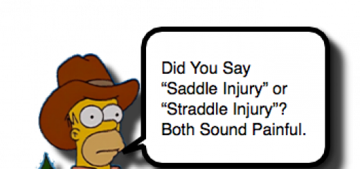 Saddle Injury (520x245), Png Download