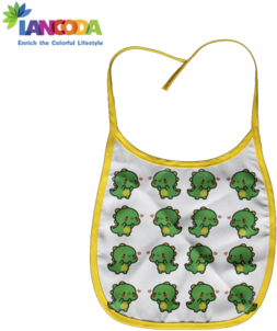 Sublimation Baby Bib With String - Handbag (350x350), Png Download