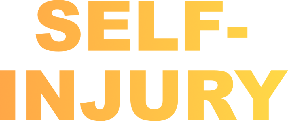 11 Self-injury (1000x420), Png Download