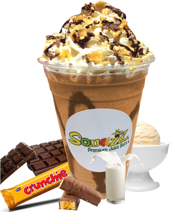 Crunchie Milkshake (630x705), Png Download