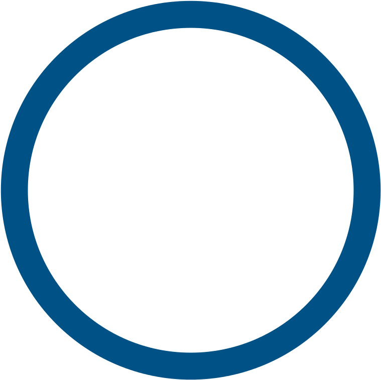 Blue005186 Circle Width 8 Percent - Gym (768x768), Png Download