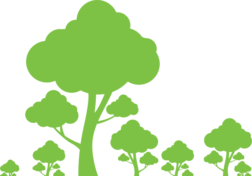 Green Energy Png Pic - Wall Sticker Tree Silhouette (875x611), Png Download