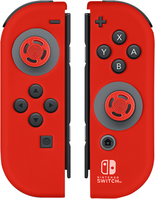 Joy-con Gel Guards Red - Nintendo Switch Joy Con (800x800), Png Download