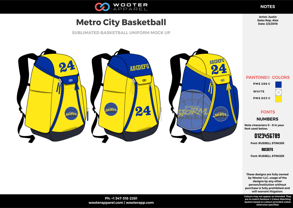 Metro City Basketball Backpack - Basketball (1000x708), Png Download