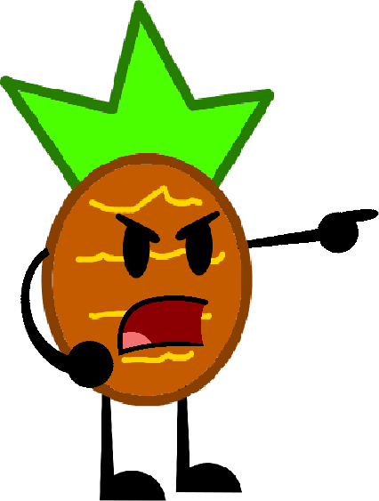 Pineapple (426x563), Png Download