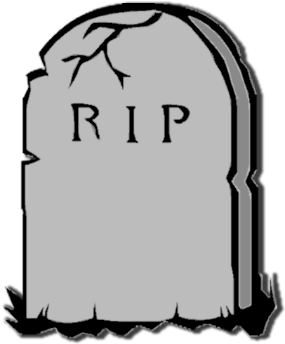 Jpg Black And White Library Gravestone Clipart - Transparent Grave (500x550), Png Download