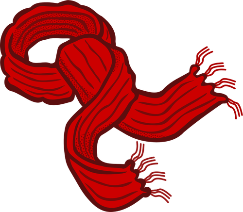 Scarf Clipart (500x437), Png Download