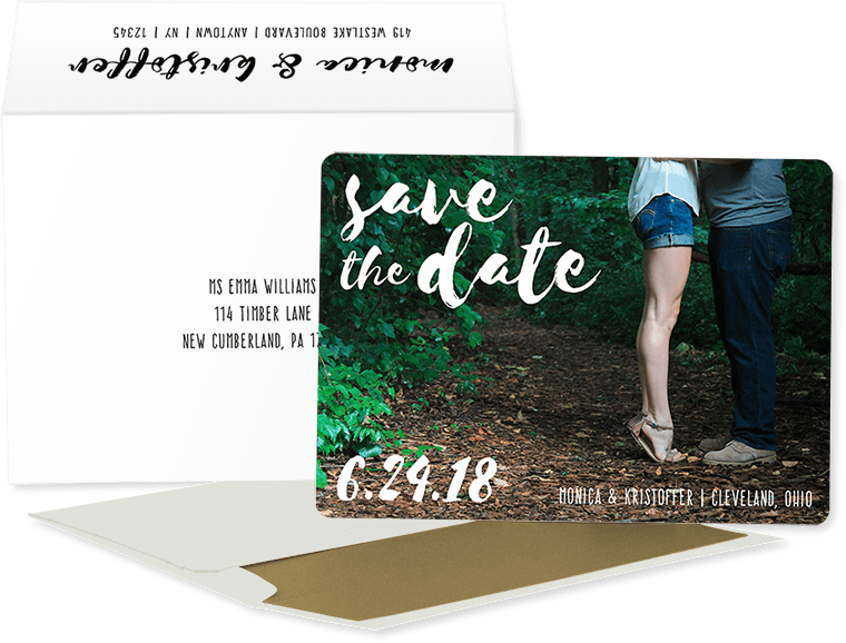 Should You Put A Picture On Your Save The Date In My - Save The Date (760x578), Png Download