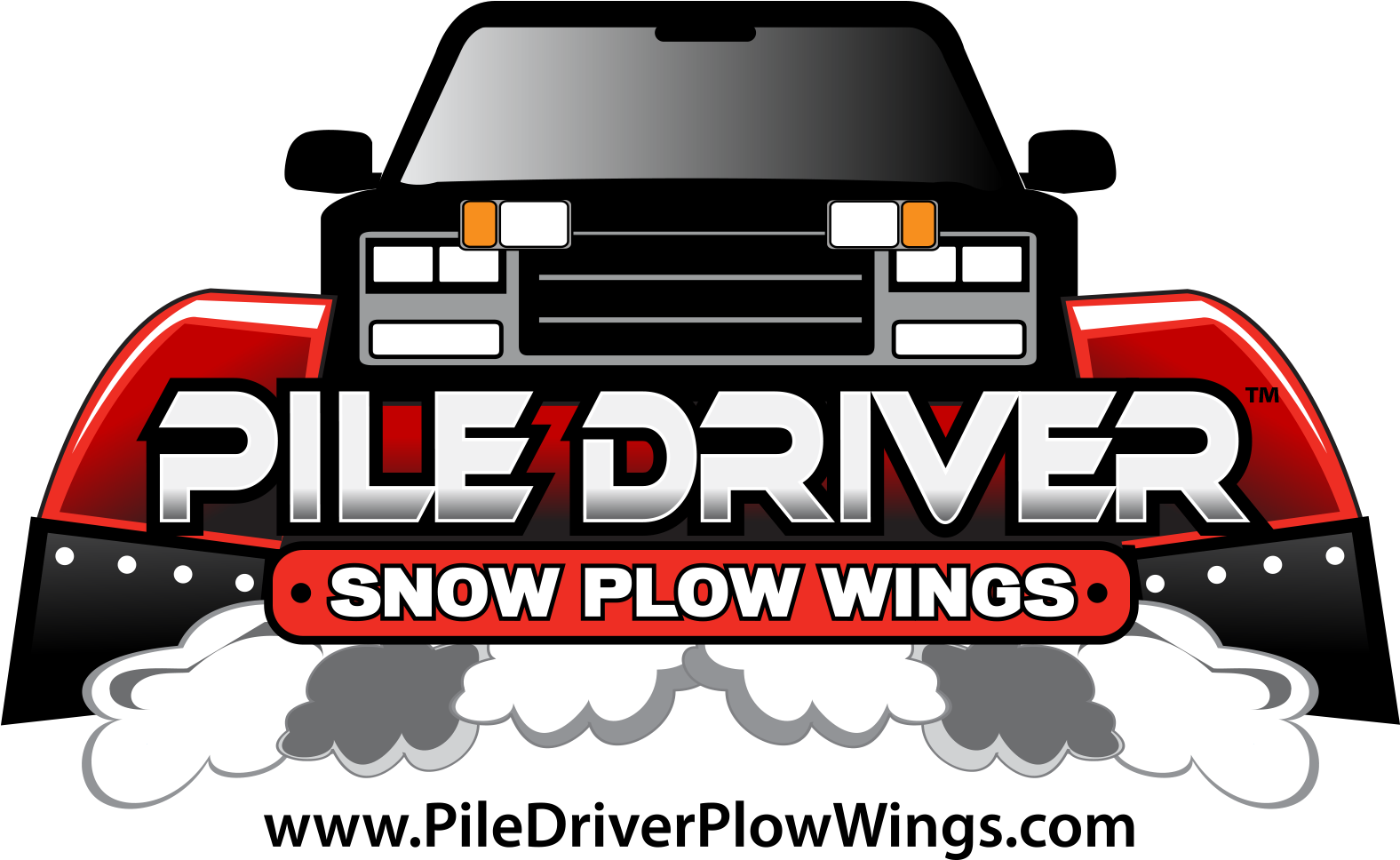 The Standard Pile Driver Snow Plow Wing Kit Comes With (1600x1000), Png Download